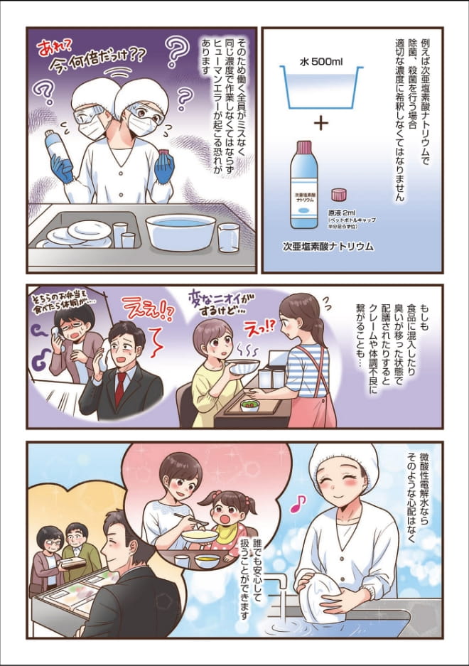 商品紹介用漫画の制作事例（森永乳業株式会社）