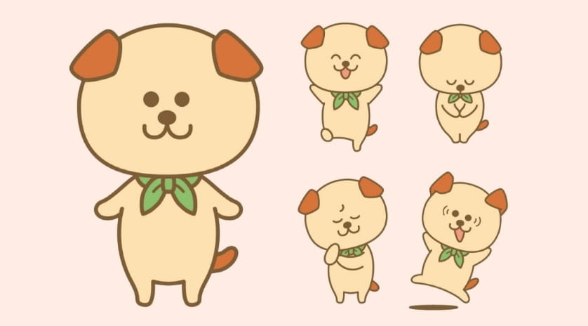 サービスやブランドに合わせたキャラクターデザイン制作サービス